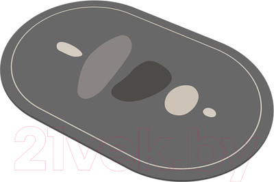 Коврик для ванной Array P211 (серый)
