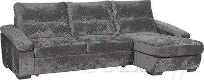 Диван угловой Асмана Форест 160x90 (Plush Graphite)