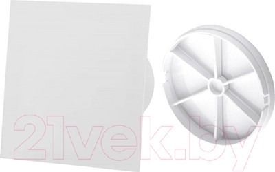 Вентилятор накладной AirRoxy dRim 100DTS-C161 с обратным клапаном d-100