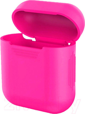 Чехол для наушников Sundays Для AirPods 1/2 (розовый)