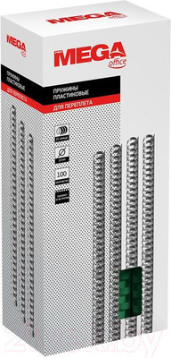 Пружины для переплета ProMega Office 12мм / 255088 (100шт, зеленый)