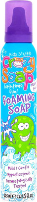 Пена для ванны детская Kids Stuff Мусс для забав и купания (225мл, голубой)