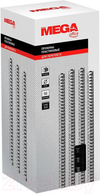 Пружины для переплета ProMega Office 22мм / 255107 (50шт, черный)