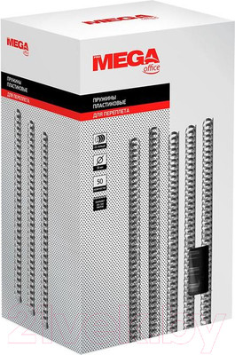 Пружины для переплета ProMega Office 38мм / 255115 (50шт, прозрачный)