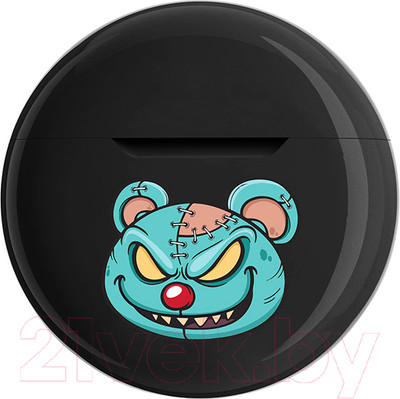 Беспроводные наушники Qumo TWS Vibe Teddy bad ВТ 0100 / Q42338 (черный)