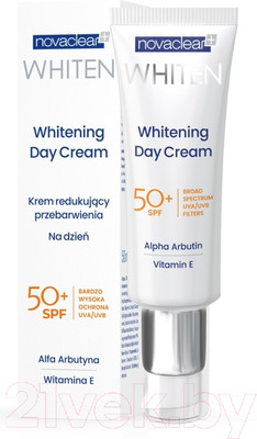 Крем для лица Novaclear Whiten Дневной отбеливающий SPF50+ (50мл)