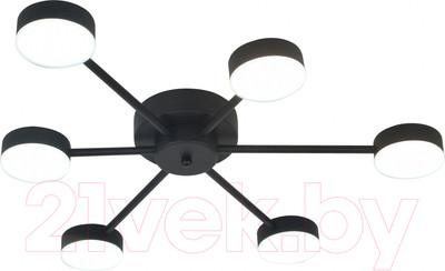 Потолочный светильник Mirastyle XL-20603/6 BK