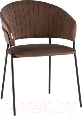 Стул Stool Group Бруно / AV 433-Sch-08 (велюр коричневый)