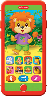 Развивающая игрушка Азбукварик Мультиплеер. Мой друг Львенок / 3308
