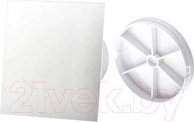 Вентилятор накладной AirRoxy dRim 100TS-C177 (с обратным клапаном d-100)