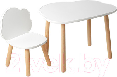 Комплект мебели с детским столом Mega Toys Облачко / 71023/70023ЛДСП