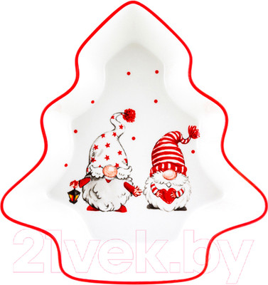 Блюдо Elan Gallery Веселые гномики / 540598