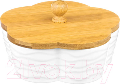 Емкость для хранения Elan Gallery Цветок Айсберг волны / 540356