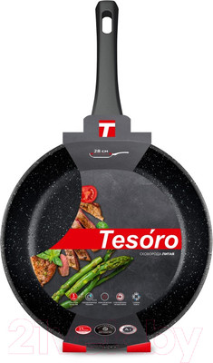 Сковорода Tesoro Florence TF-1124 (черный)