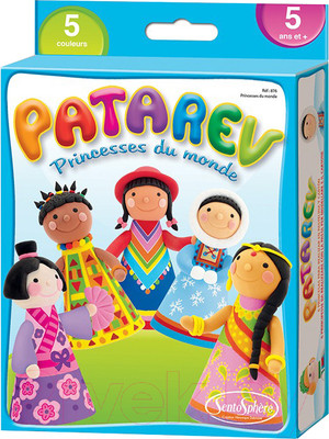 Набор для творчества SentoSphere Набор пластилина для лепки / 876