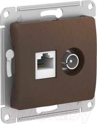 Розетка Systeme (Schneider) Electric Glossa GSL000889