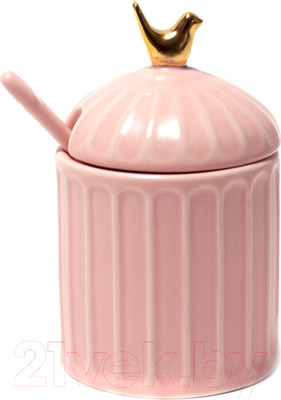 Сахарница Белбогемия Bird Z11426-Pink / 105875