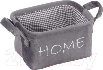 Корзина Handy Home Велюр 210x160x120 / LIS-10 S (серый)