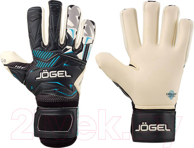 Перчатки вратарские Jogel Magnum EL4 Negative (р-р 7, черный)
