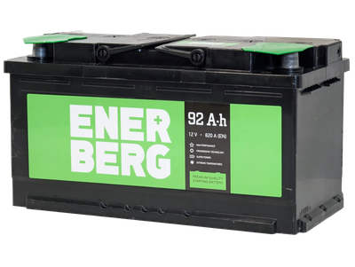 Автомобильный аккумулятор Enerberg 6СТ-92VLR R+ 820A (92 А/ч)