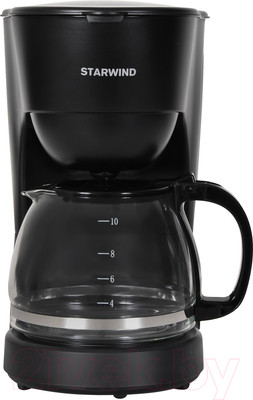 Капельная кофеварка StarWind STD1212 (черный)