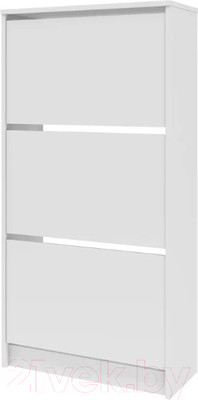 Тумба для обуви Stolline Лофт / 117.13 (белый)