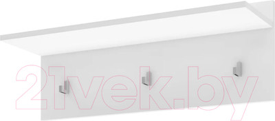 Вешалка для одежды Stolline Лофт / 117.16 (белый)