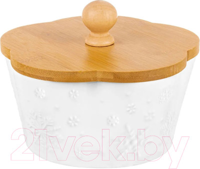 Емкость для хранения Elan Gallery Снежинки / 540535