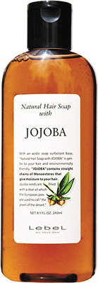 Шампунь для волос Lebel Natural Hair Soap Jojoba Натуральный увлажняющий (240мл)