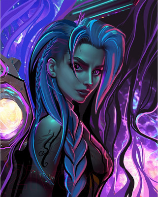 Набор алмазной вышивки Школа талантов Темная ночь / 9605286