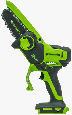 Пила цепная аккумуляторная Greenworks G24MCS10K2 24V 10см / 2008207UA (с АКБ 2Ач и ЗУ)