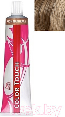 Крем-краска для волос Wella Professionals Color Touch New 7/1 (60мл, средне-пепельный блонд)