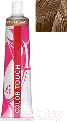 Крем-краска для волос Wella Professionals Color Touch New 7/3 (60мл, лесной орех)