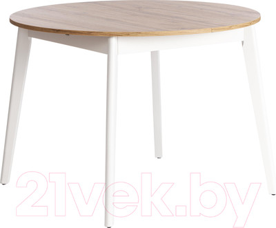 Обеденный стол Tetchair Svelto (дуб вотан/белый)