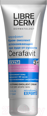 Крем для лица Librederm Cerafavit Успокаивающий с коллоидной овсянкой и церамидами (75мл)