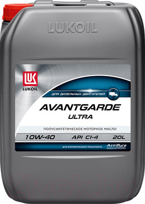 Моторное масло Лукойл Авангард Ультра 10W40 CI-4/SL / 3052072 (20л)