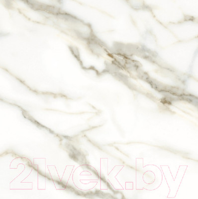 Плитка Zerde Tile Carrara White матовый (600x600)