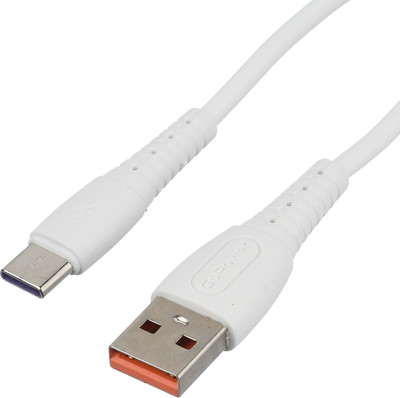 Кабель GoPower GP07T / 00-00022801 (1м, белый)