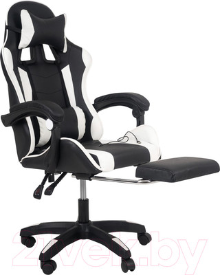 Кресло геймерское Calviano 1583 (черный/белый)