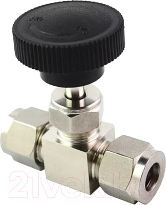 Игольчатый кран для дистиллятора No Brand ф 12