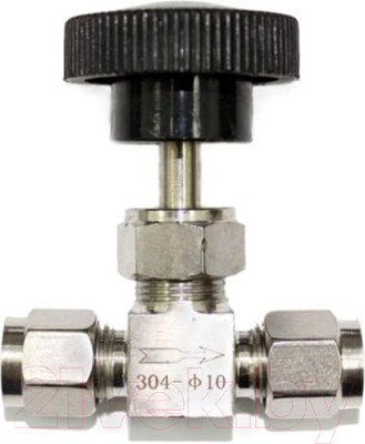 Игольчатый кран для дистиллятора No Brand ф 10