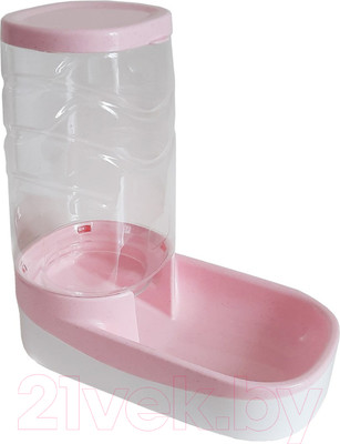 Кормушка механическая для животных MONAMI QH2-32 (розовый)
