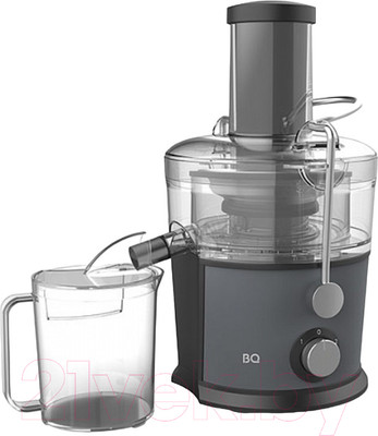 Соковыжималка электрическая BQ J1008 (серый/черный)