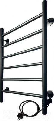 Полотенцесушитель электрический Ростела Виктория 50x70/6 (с диммером, правый Ral 9005)