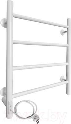 Полотенцесушитель электрический Ростела Виктория 50x60/4 (с диммером, левый Ral 9016)
