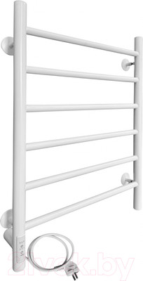 Полотенцесушитель электрический Ростела Виктория 50x70/6 (с диммером, левый Ral 9016)