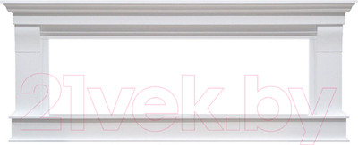 Портал для камина Смолком Albion V42 (бьянко белый)