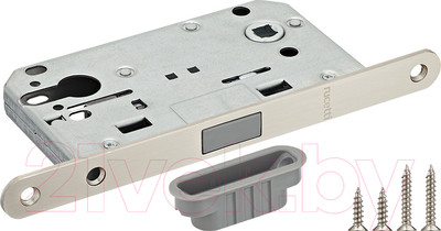 Защелка врезная с фиксацией Rucetti RM1885 SN (белый никель)