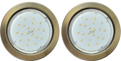Точечный светильник Ecola GX53 FN53P2ECB (2шт)