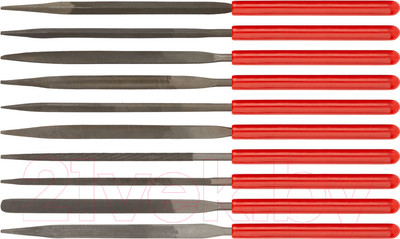 Набор надфилей FIT ПВХ ручка / 42170 (10шт)